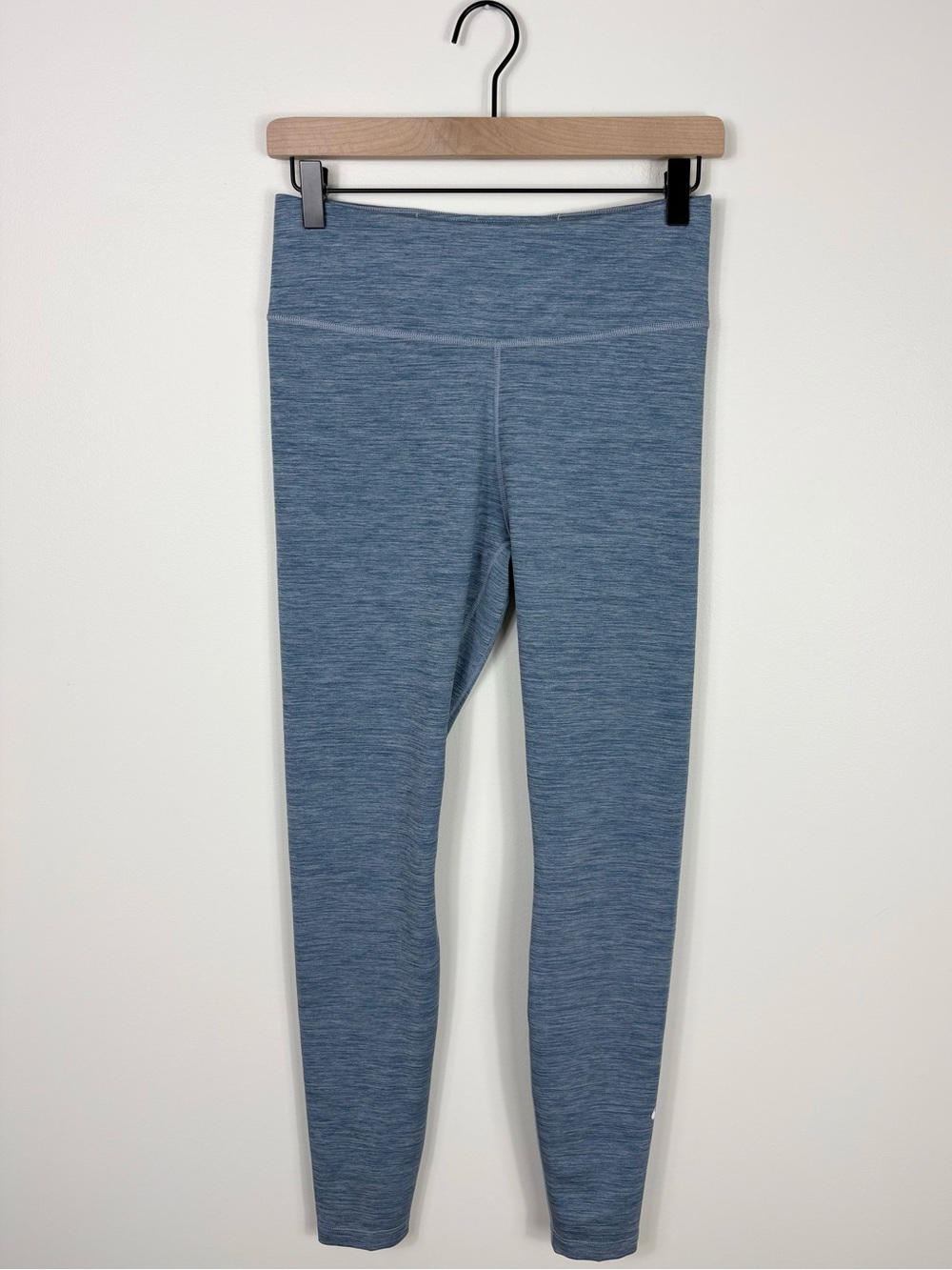 Nike One Dri Fit Leggings Heather Blue Women’s Size Medium Running Active Tights